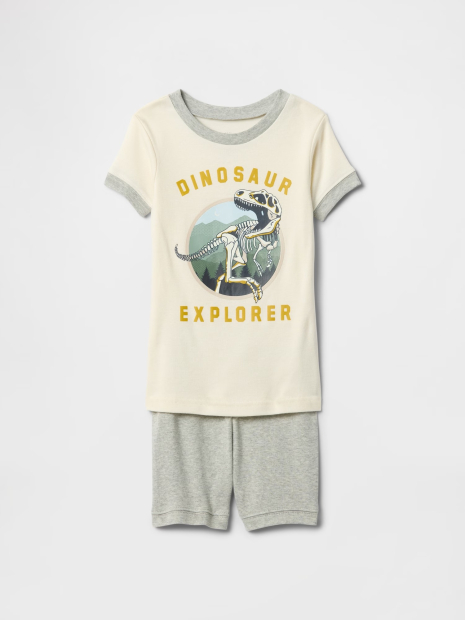 Дитяча піжама Dino Explorer GAP футболка та шорти 1159846072 (Різні кольори 3)