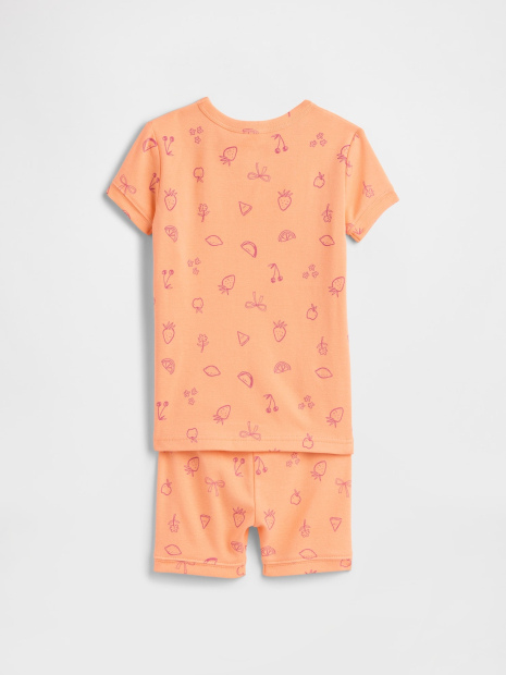 Детская пижама GAP футболка и шорты 1159846073 (Оранжевый 5)