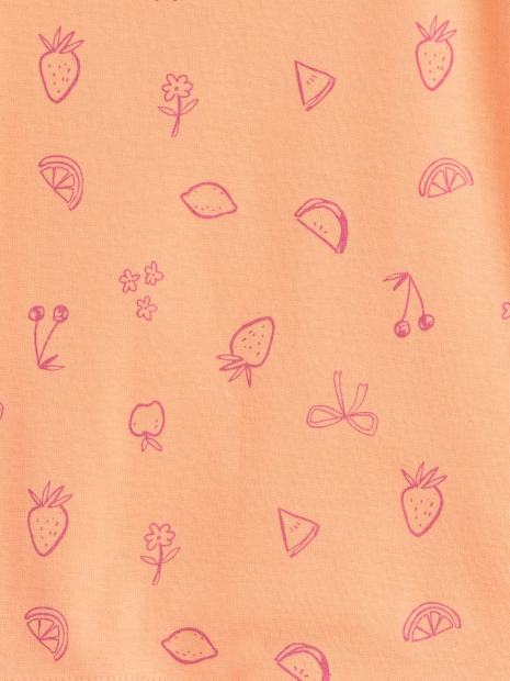 Детская пижама GAP футболка и шорты 1159846073 (Оранжевый 5)