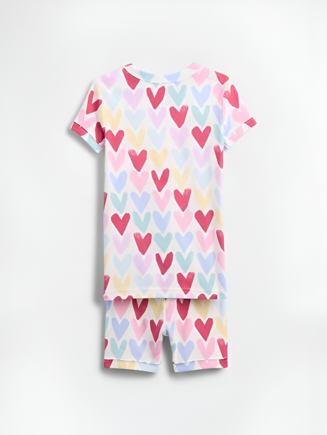 Детская пижама GAP футболка и шорты 1159846074 (Белый 4)