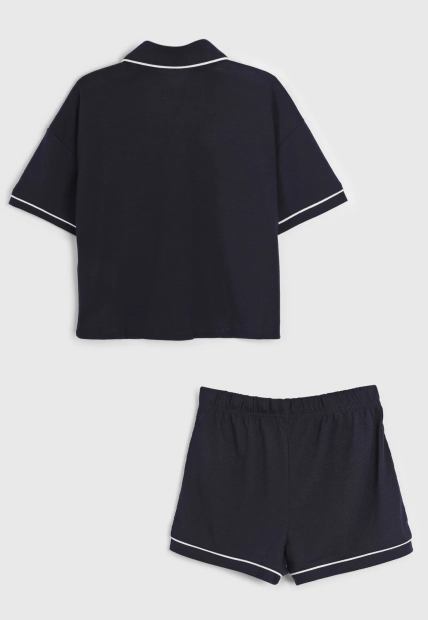 Дитяча піжама GAP сорочка та шорти 1159849748 (Синій 6)
