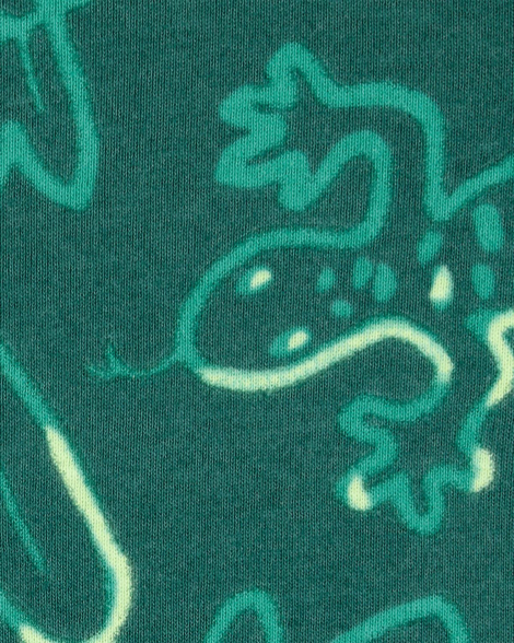 Набір дитячих піжам Carter's дві футболки, штани та шортики 1159851875 (Сірий/Зелений 2T) на зріст 88-93 см