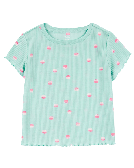 Дитяча піжама Carter's футболка та шортики 1159852200 (Бірюзовий 2T) на зріст 88-93 см