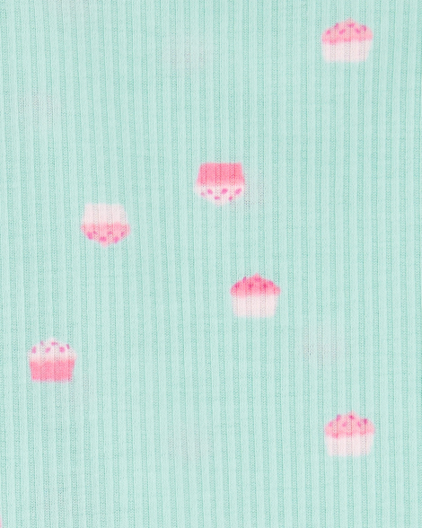 Дитяча піжама Carter's футболка та шортики 1159852200 (Бірюзовий 2T) на зріст 88-93 см