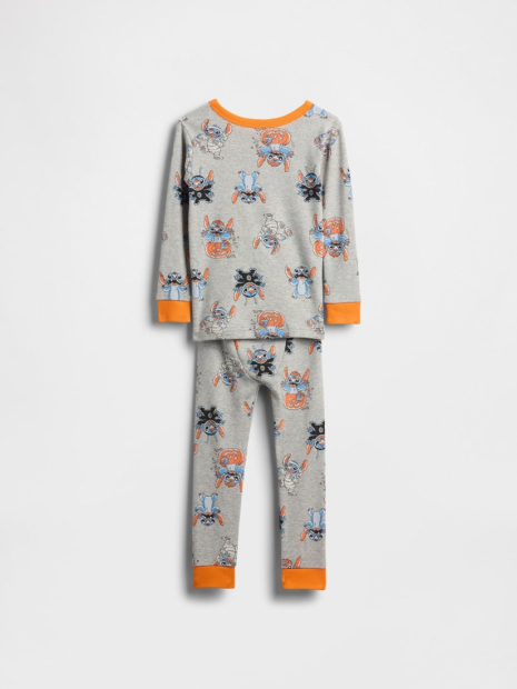 Детская пижама Lilo and Stitch GAP лонгслив и штаны 1159859235 (Серый 3) на рост 100 см