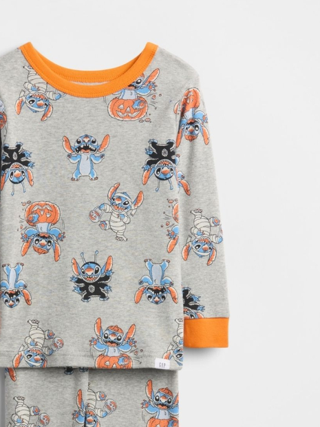 Детская пижама Lilo and Stitch GAP лонгслив и штаны 1159859235 (Серый 3) на рост 100 см