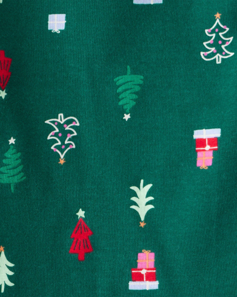 Детская пижама с принтом Carter's лонгслив и штаны 1159859379 (Зеленый 4T) на рост 99-105 см