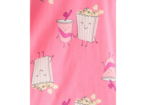 Детская пижама с принтом Carter's набор 2 шт 1159860174 (Розовый 4) на рост 99-105 см