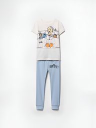 Детская пижама Sesame Street GAP футболка и штаны 1159841080 (Разные цвета 5)