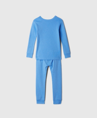 Детская пижама Sesame Street GAP лонгслив и штаны 1159842385 (Синий 6)