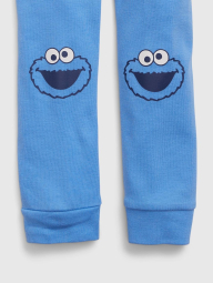 Детская пижама Sesame Street GAP лонгслив и штаны 1159842385 (Синий 6)