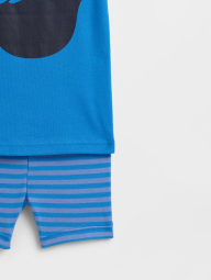 Детская пижама Sesame Street GAP футболка и шорты 1159844883 (Синий 4)