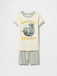 Детская пижама Dino Explorer GAP футболка и шорты 1159846072 (Разные цвета 3)