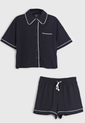 Дитяча піжама GAP сорочка та шорти 1159849748 (Синій 6)