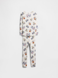 Детская пижама Lilo and Stitch GAP лонгслив и штаны 1159853133 (Молочный 3) на рост 100 см