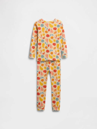 Детская пижама с принтом GAP лонгслив и штаны 1159854688 (Желтый 2) на рост 84-91 см