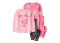 Детская пижама с принтом Carter's набор 2 шт 1159860174 (Розовый 4) на рост 99-105 см