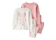Детская пижама с принтом Carter's набор 2 шт 1159860176 (Белый/Розовый 4) на рост 99-105 см