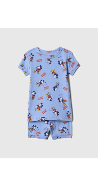 Дитяча піжама GAP футболка та шорти 1159839719 (Блакитний 12-18M)
