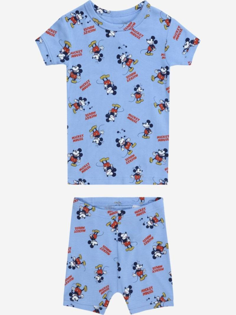 Детская пижама Mickey Mouse GAP футболка и шорты 1159839621 (Голубой 2)