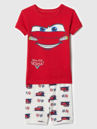 Детская пижама Disney Cars GAP футболка и шорты 1159839478 (Белый/Красный 12-18)