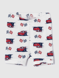 Детская пижама Disney Cars GAP футболка и шорты 1159839695 (Белый/Красный 18-24M)