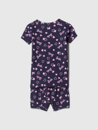 Детская пижама Barbie GAP футболка и шорты 1159841616 (Синий 6-12M)