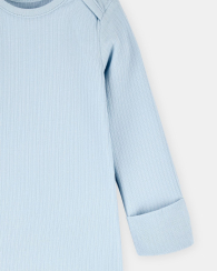 Набор пижам для новорожненных Carter's 2 шт 1159847481 (Молочный/Голубой 0M)