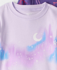 Набор детских пижам Carter's 2 лонгслива и 2 джоггеров 1159857570 (Розовый/Фиолетовый 6M) на рост 61-69 см