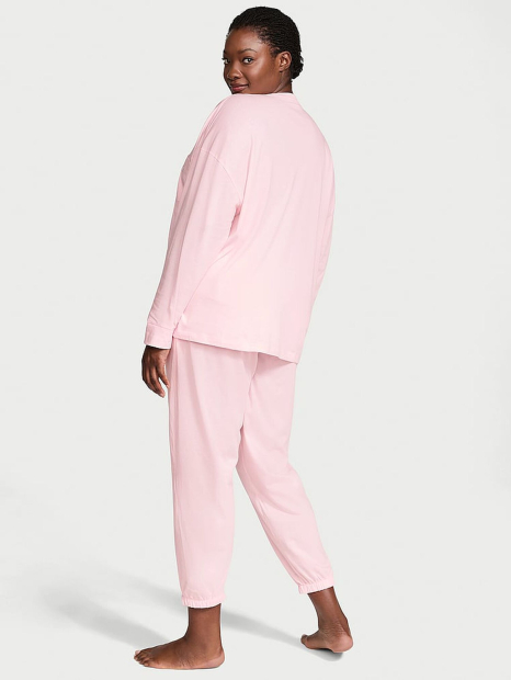 Домашний комплект Victoria’s Secret кофта и штаны 1159841170 (Розовый S)