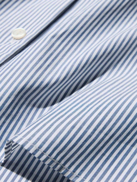 Жіноча піжама Uniqlo комплект сорочка та шорти 1159841603 (Синій XL)