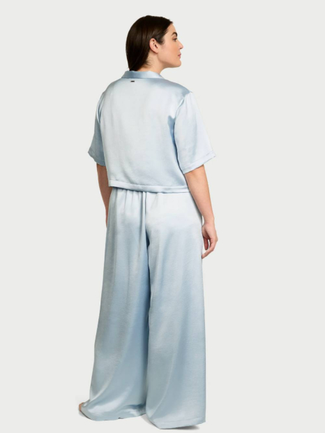 Женская гладкая пижама Victoria's Secret 1159848932 (Голубой S)