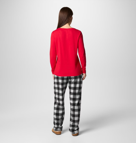 Женская пижама COLUMBIA лонгслив и штаны 1159847555 (Разные цвета XL)