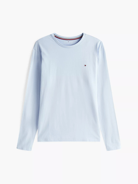 Мужская пижама Tommy Hilfiger лонгслив и штаны 1159847599 (Голубой XL)