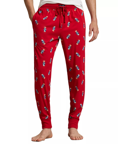 Мужская пижама Polo Ralph Lauren с принтом 1159848729 (Белый/Красный L)