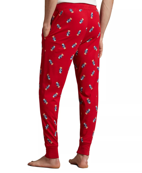 Мужская пижама Polo Ralph Lauren с принтом 1159848729 (Белый/Красный L)