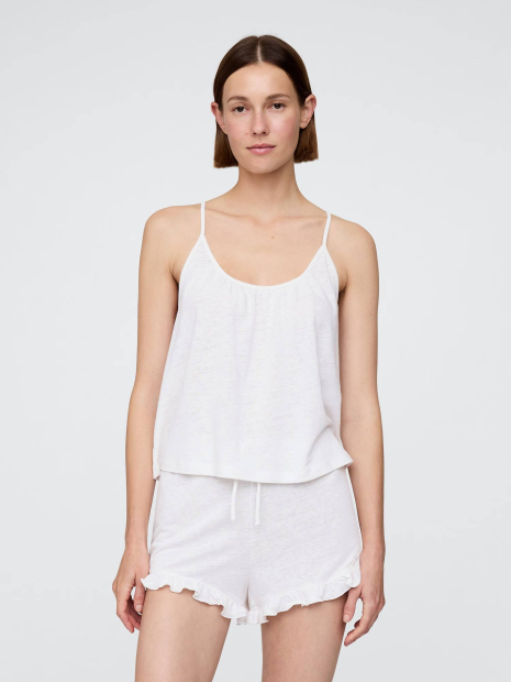 Піжамний комплект GAPBody піжама майка та шорти 1159850420 (Білий S)