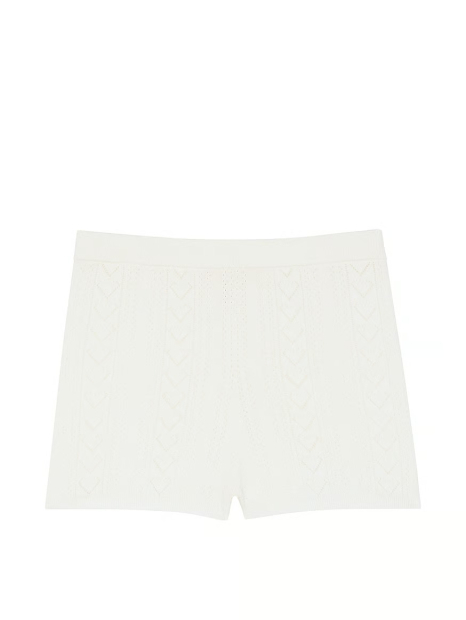 Домашний комплект Victoria’s Secret топ и шорты 1159852592 (Молочный M)