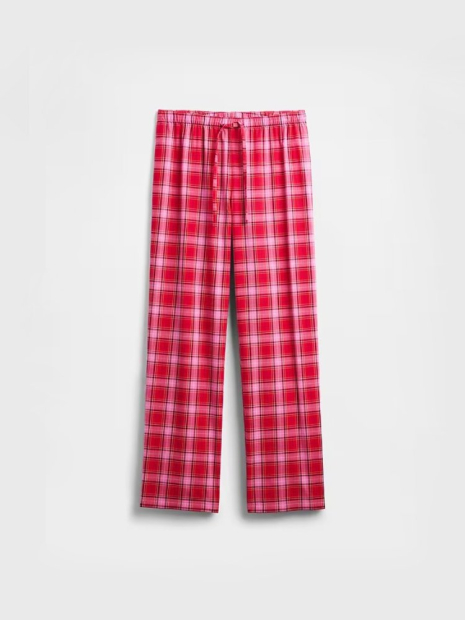 Жіноча піжама з принтом Gap сорочка та штани 1159855231 (Червоний XS)