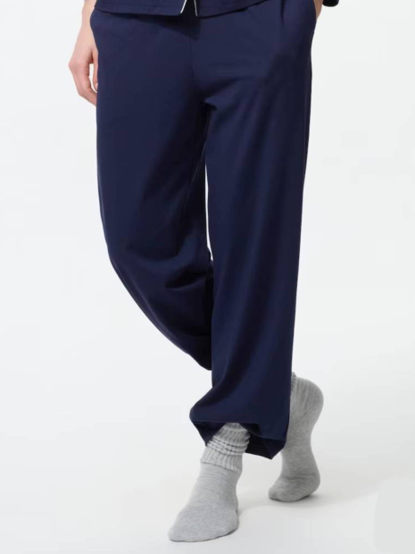 Піжама Uniqlo комплект сорочка та штани 1159855889 (Синій XXL)