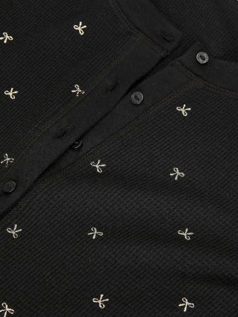 Домашний комплект Victoria’s Secret кофта и шорты 1159857141 (Черный M)