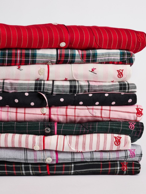 Жіноча піжама Victoria's Secret сорочка та штани 1159857345 (Різні кольори L)