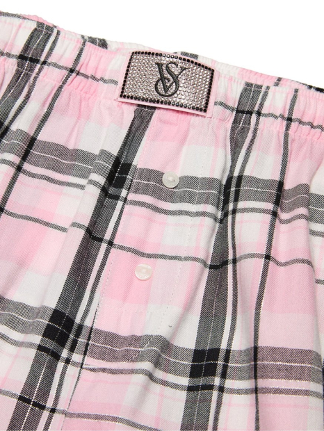 Жіноча піжама Victoria's Secret футболка та штани 1159857470 (Сірий/Рожевий XL)