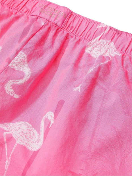 Жіноча піжама Victoria's Secret футболка та шорти 1159857966 (Рожевий XS)