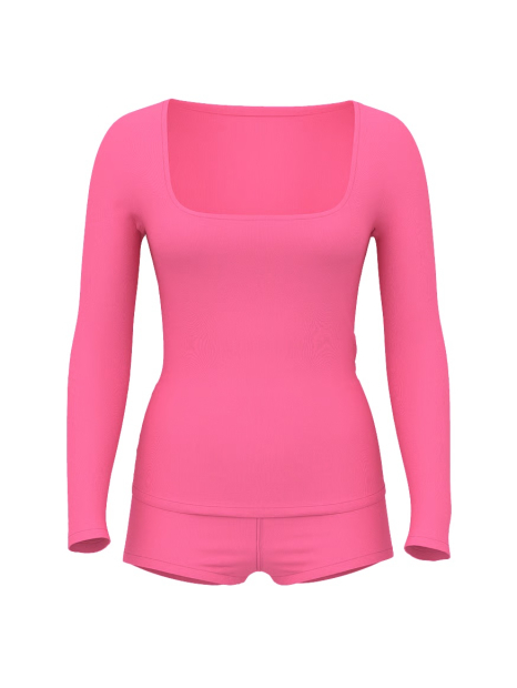 Домашній комплект Victoria's Secret кофта та шорти 1159859136 (Рожевий S)