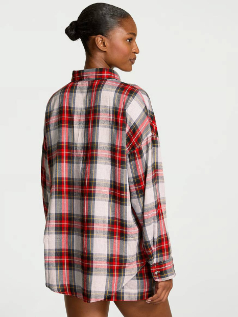 Домашний пижамный комплект Victoria’s Secret рубашка и шорты 1159859384 (Разные цвета M)