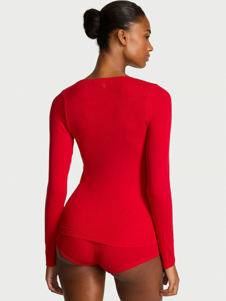 Женская пижама Victoria’s Secret кофта и шорты 1159859518 (Красный XL)