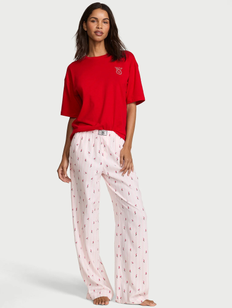 Женская пижама Victoria's Secret футболка и штаны 1159860895 (Разные цвета M)