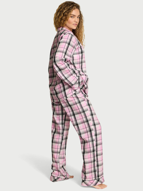 Женская пижама Victoria's Secret рубашка и штаны 1159861982 (Розовый XL)