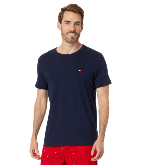 Чоловіча піжама Tommy Hilfiger футболка та штани 1159862221 (Синій/Червоний M)